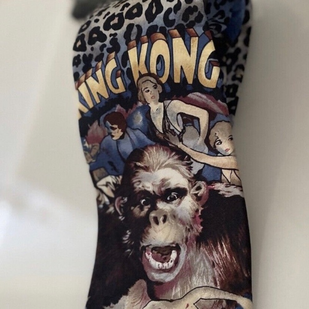 Turner Entertainment Silk Neck Tie American Movies King Kong